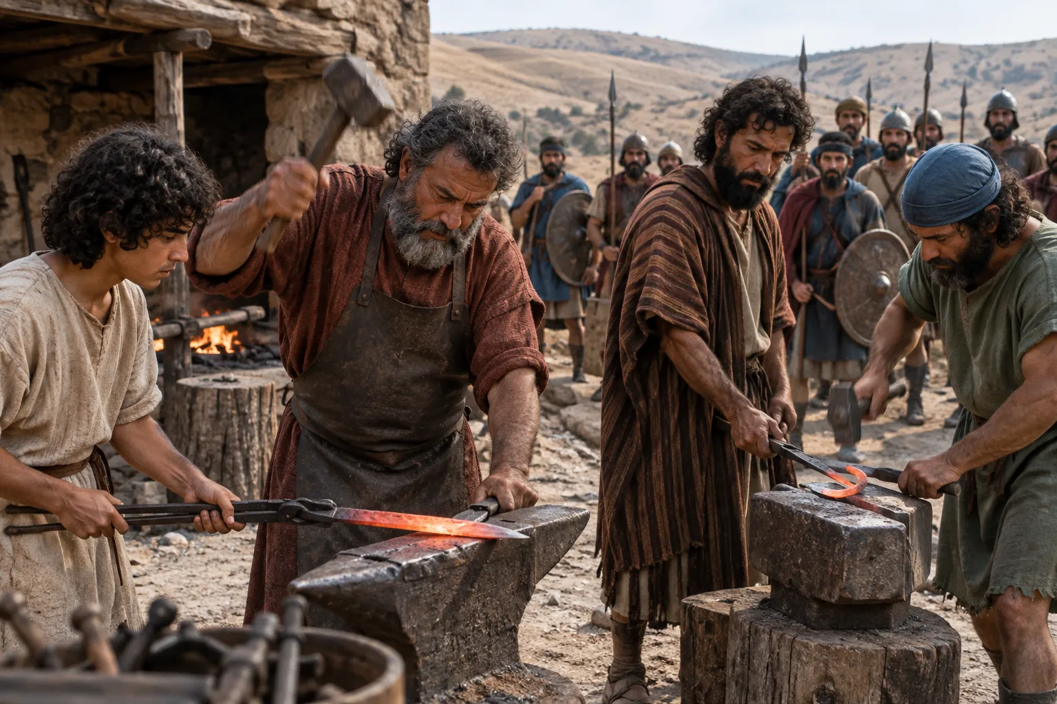 Farm Tools Reforged for War (Joel 3:9–11)