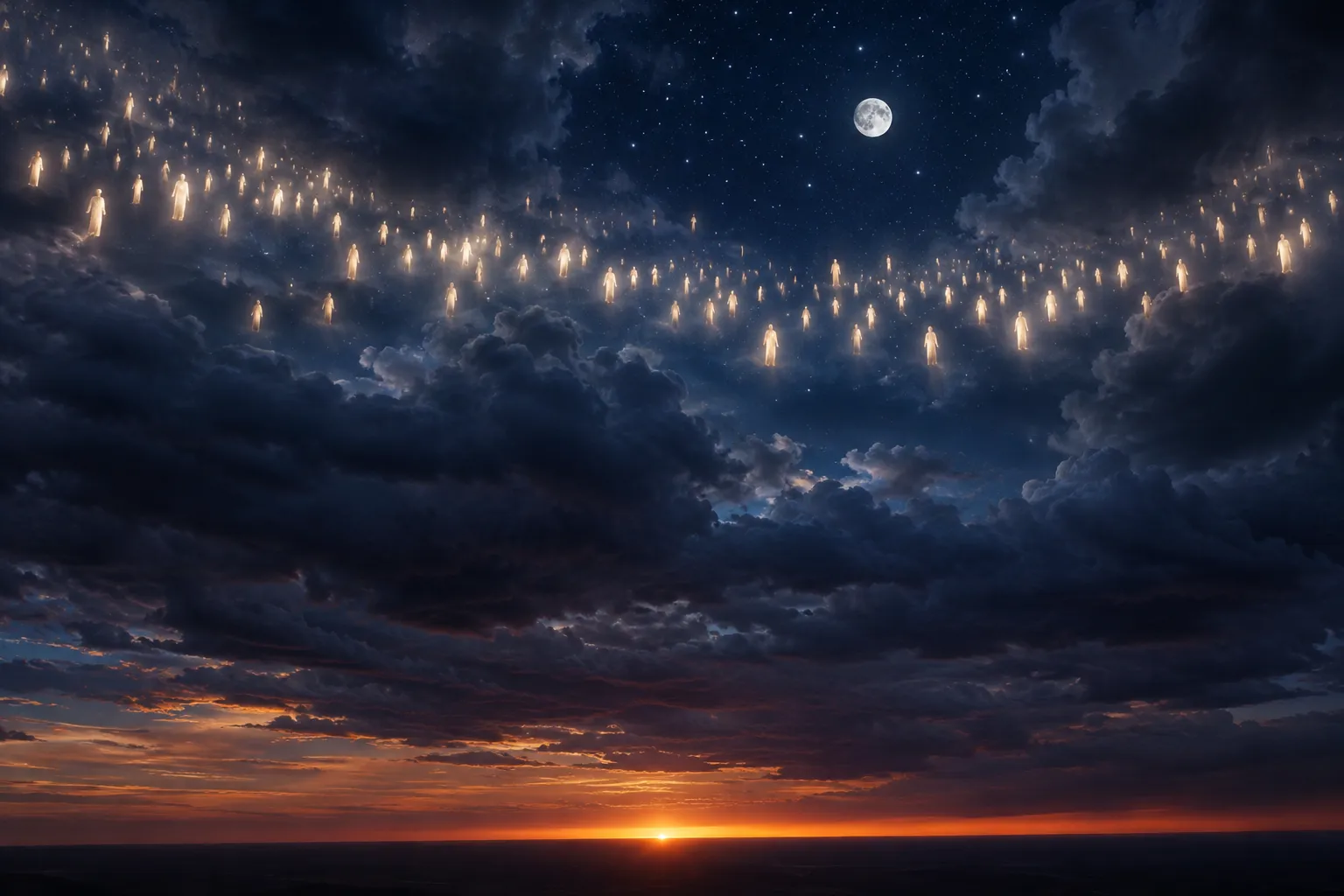 Praise from the highest heavens (Psalms 148:1–6)