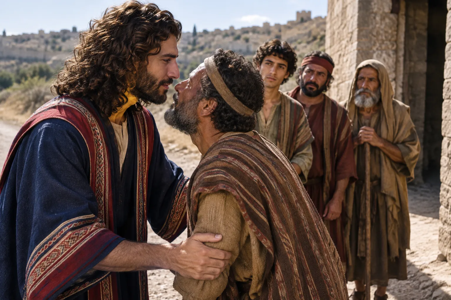 Absalom wins a petitioner at the gate (2 Samuel 15:2–6)