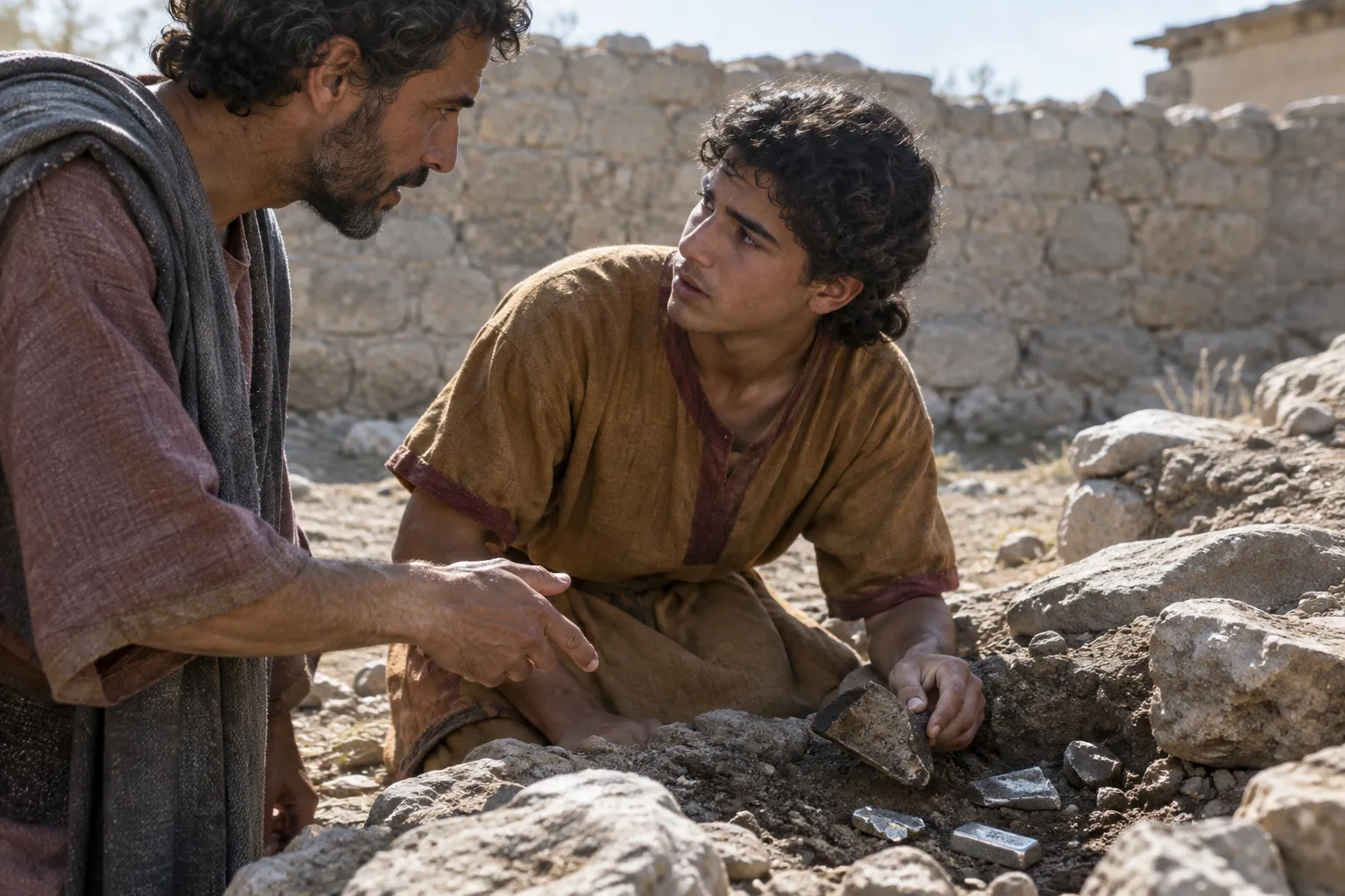 Searching for wisdom as for silver (Proverbs 2:1–5)
