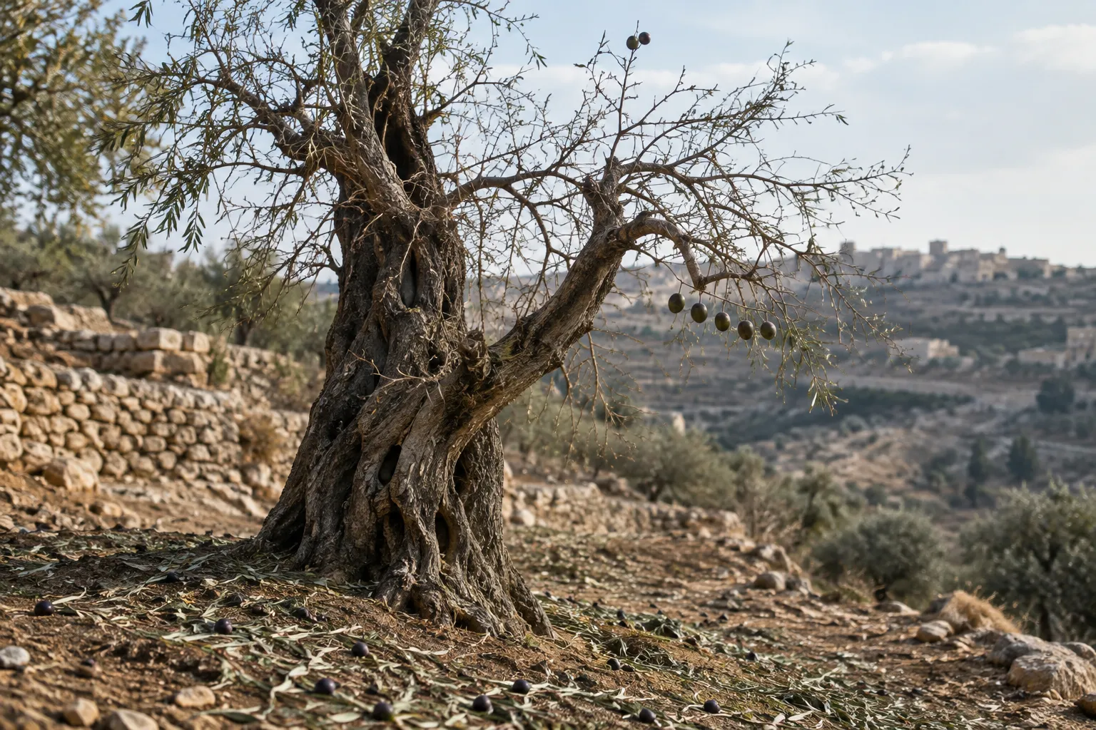 Gleanings Left on the Olive Tree (Isaiah 17:6)