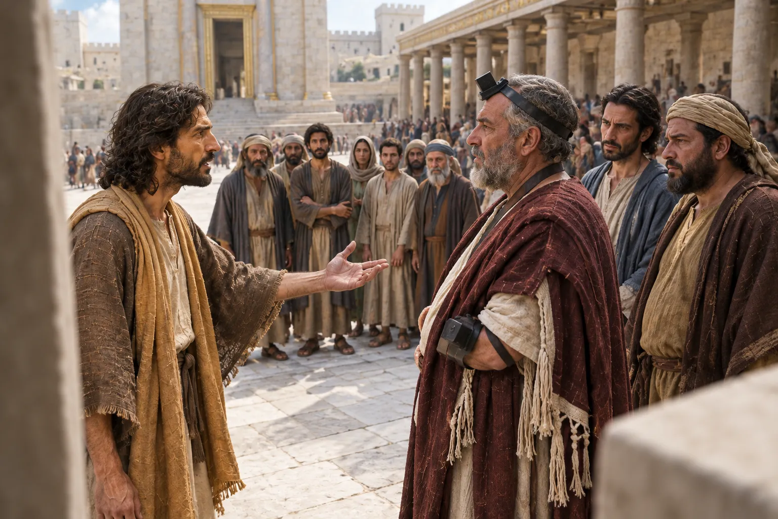 Deeds done to be seen (Matthew 23:5–15)