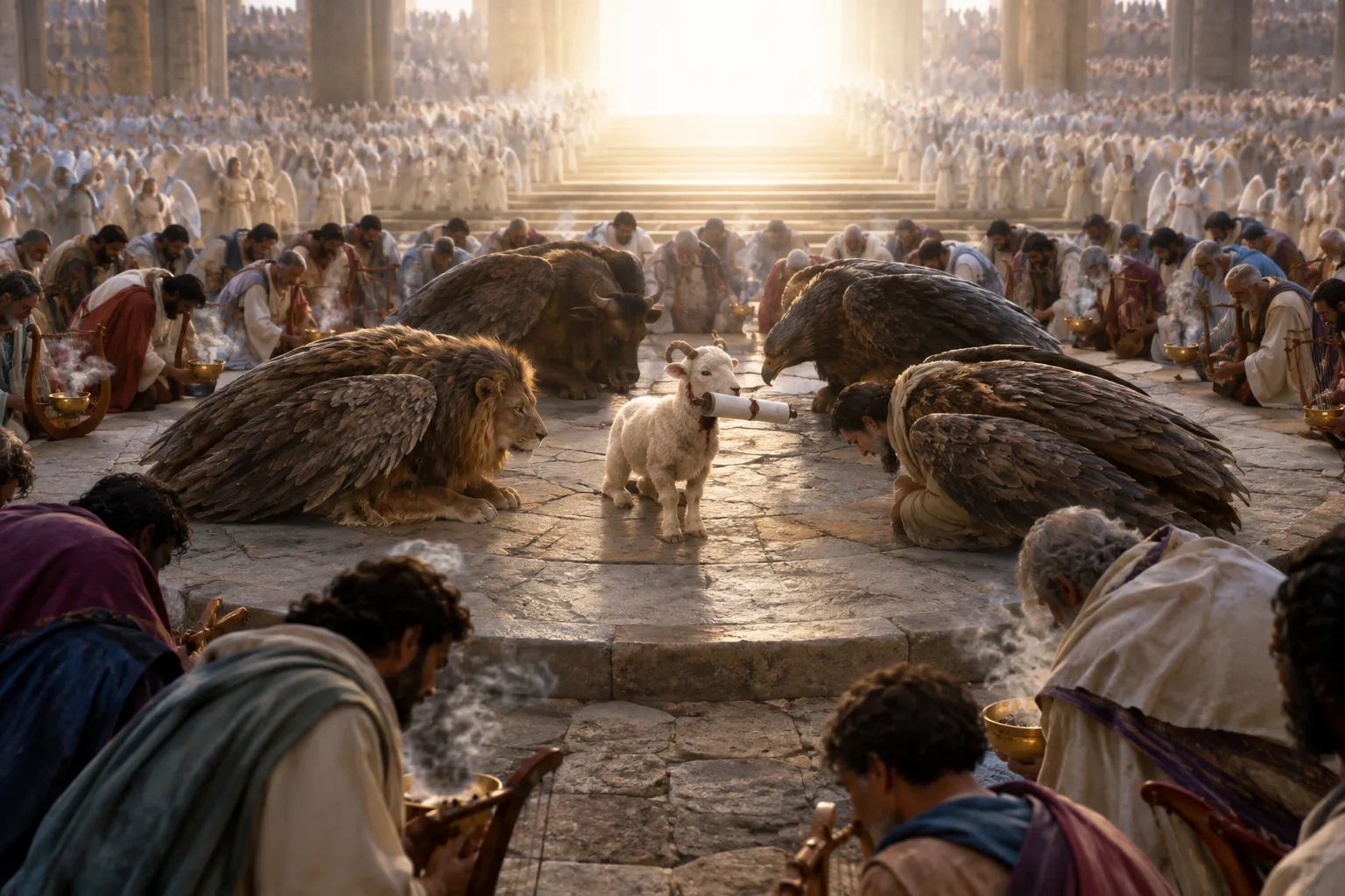 Worthy Is the Lamb (Revelation 5:8–14)