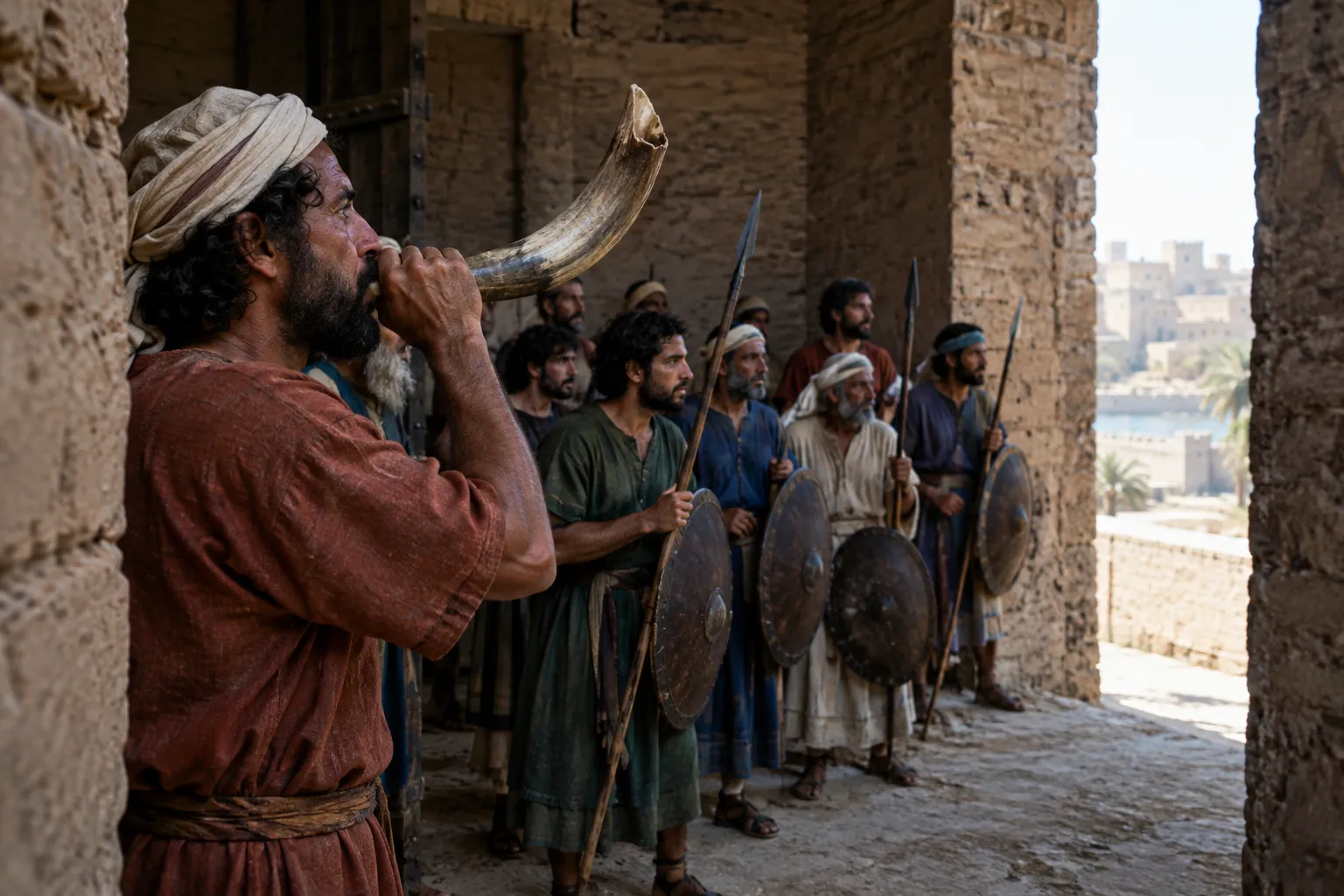 The Trumpet Sounds, but None Goes Out (Ezekiel 7:14–15)