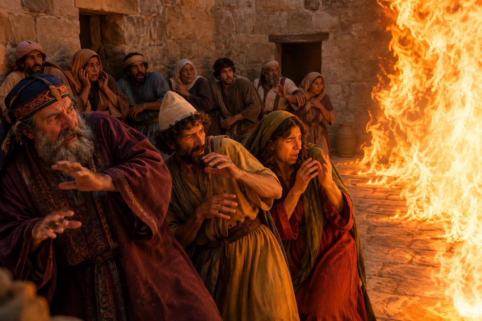 Who can dwell with consuming fire? (Isaiah 33:14)