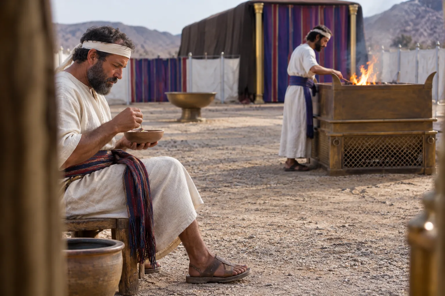 Holy Food, but Not Altar Service (Leviticus 21:21–23)