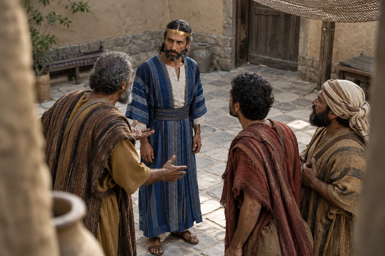 The warning reaches Jehoshaphat (2 Chronicles 20:2–3)