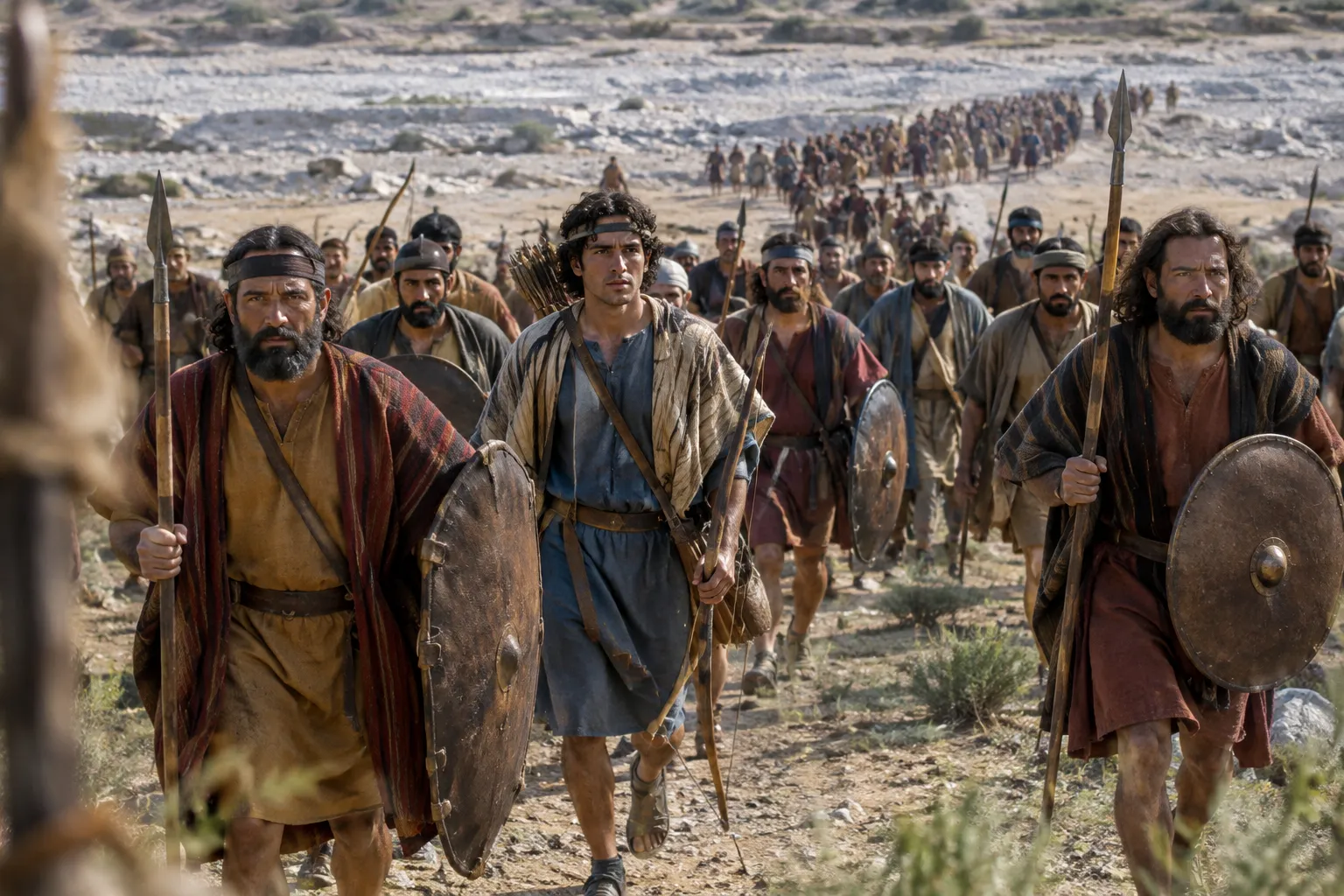 The Armed Crossing (Joshua 4:12–13)