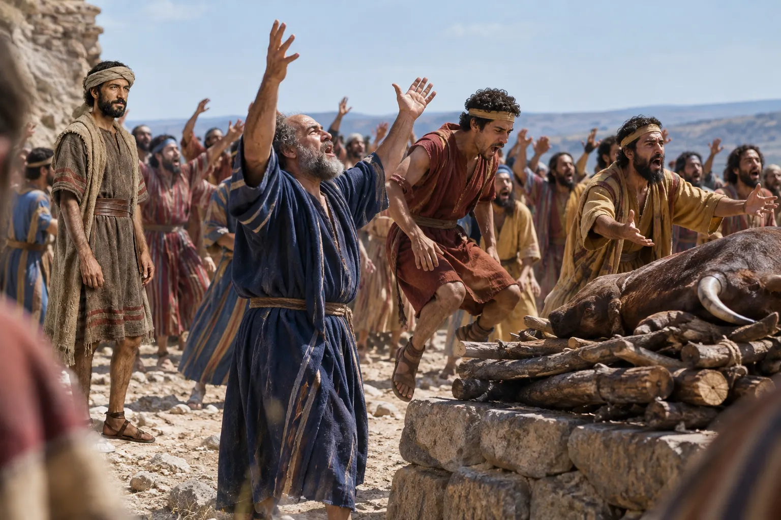 Baal’s Prophets Call in Vain (1 Kings 18:25–27)