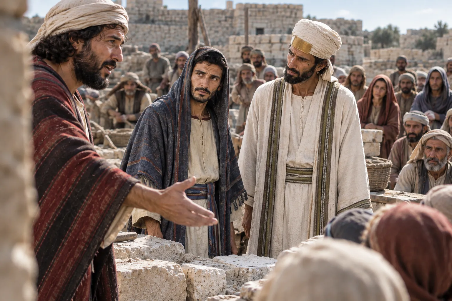 Be strong and work (Haggai 2:1–5)