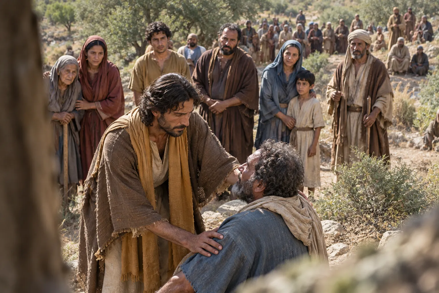 Jesus Heals Among the Crowds (Matthew 19:1–2)