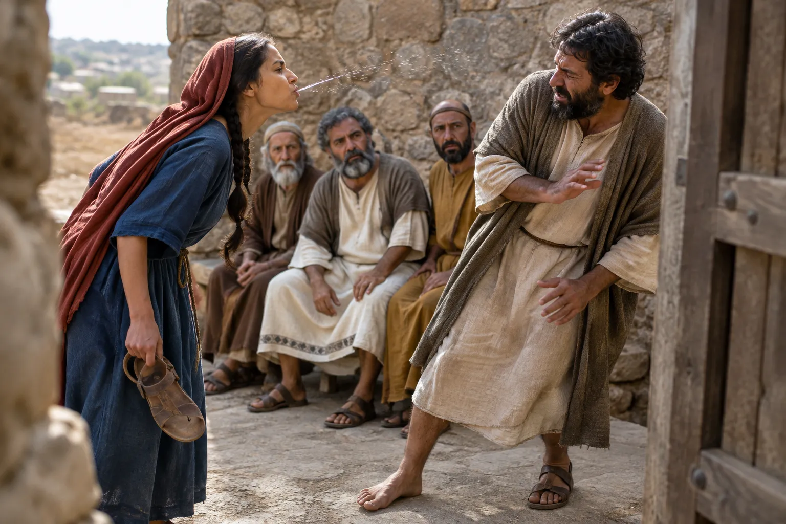 The Widow’s Public Rebuke (Deuteronomy 25:7–10)