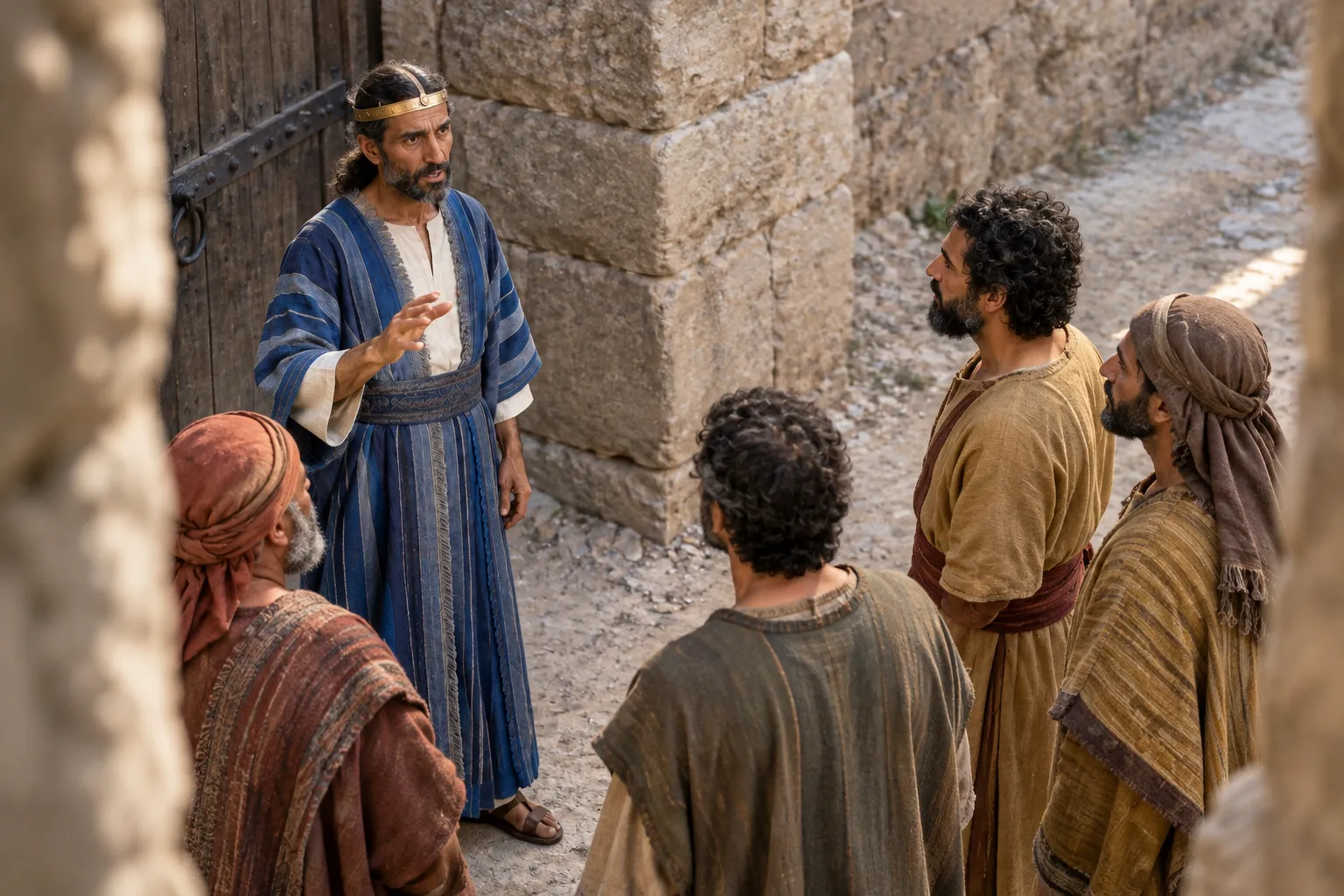 Judges charged in a fortified city (2 Chronicles 19:5–7)