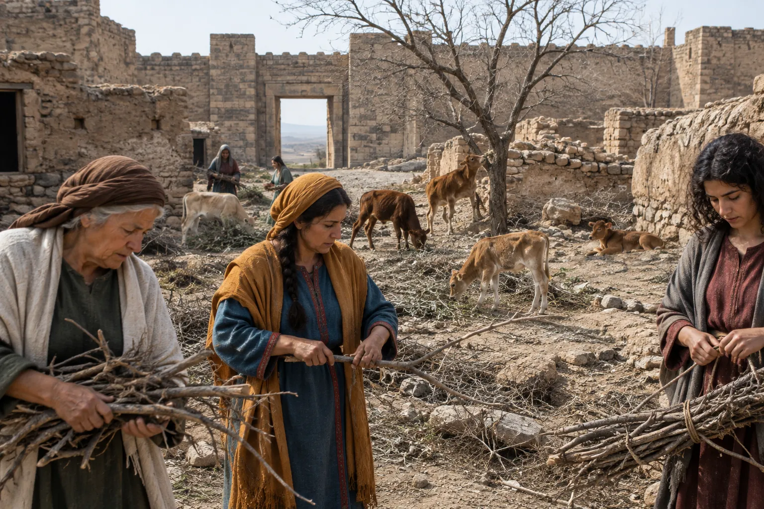 Kindling from the Deserted City (Isaiah 27:10–11)