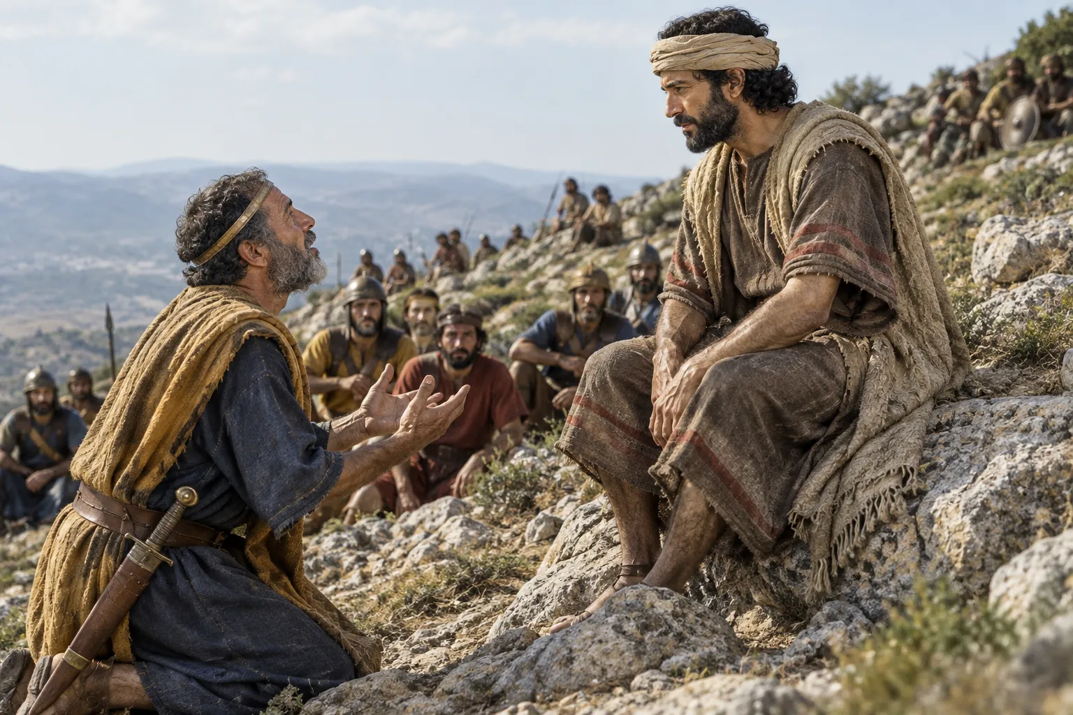The Third Captain Pleads for Mercy (2 Kings 1:13–14)