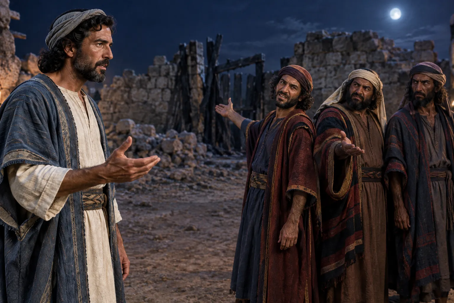 The God of heaven will grant us success (Nehemiah 2:19–20)
