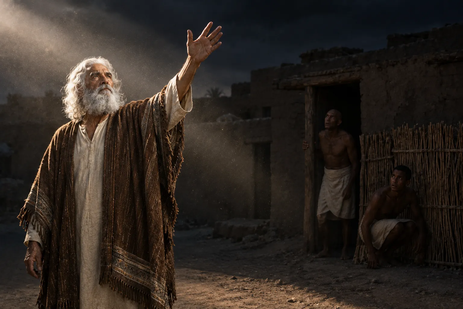 Darkness Falls Over Egypt (Exodus 10:21–23)