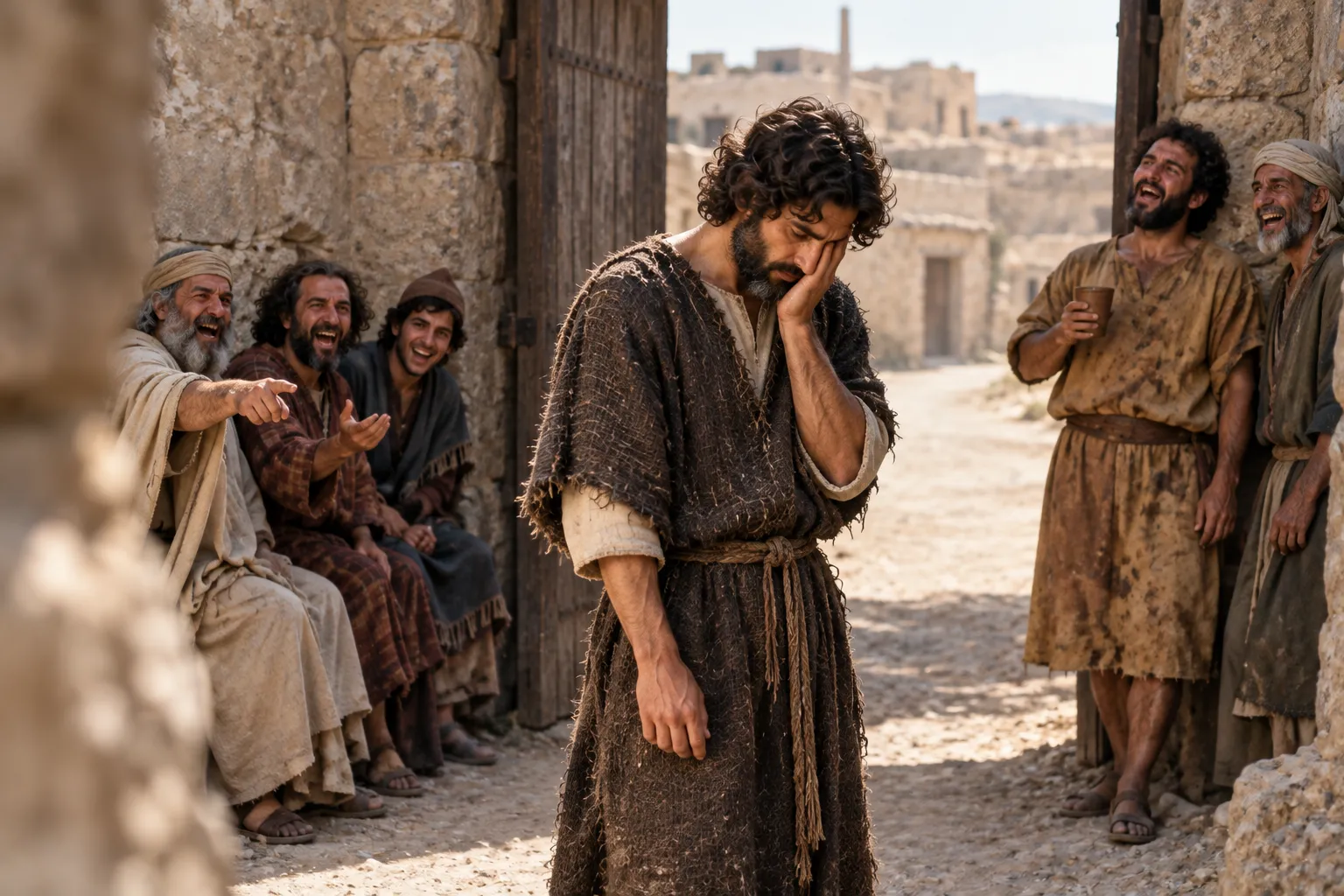 Scorn at the Gate (Psalms 69:7–12)