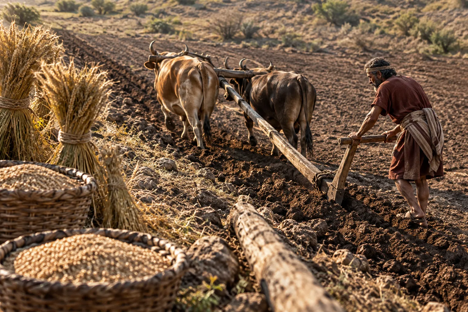 The Worker Has Plenty of Food (Proverbs 12:11)