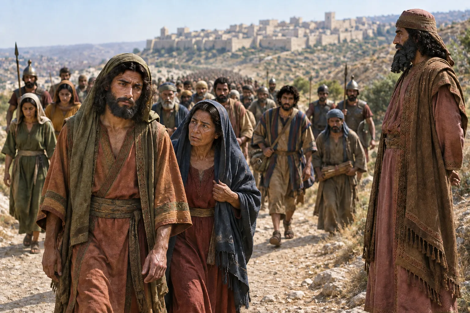The Captives Leave Jerusalem (2 Kings 24:14–16)