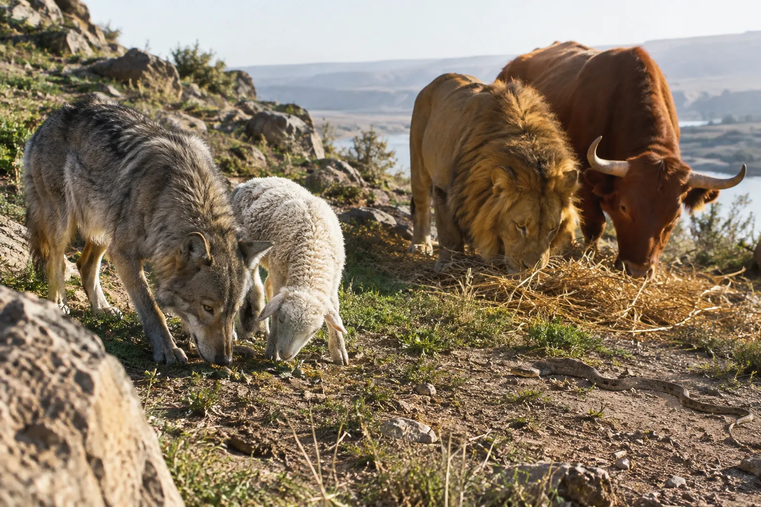 No Harm on the Holy Mountain (Isaiah 65:25)