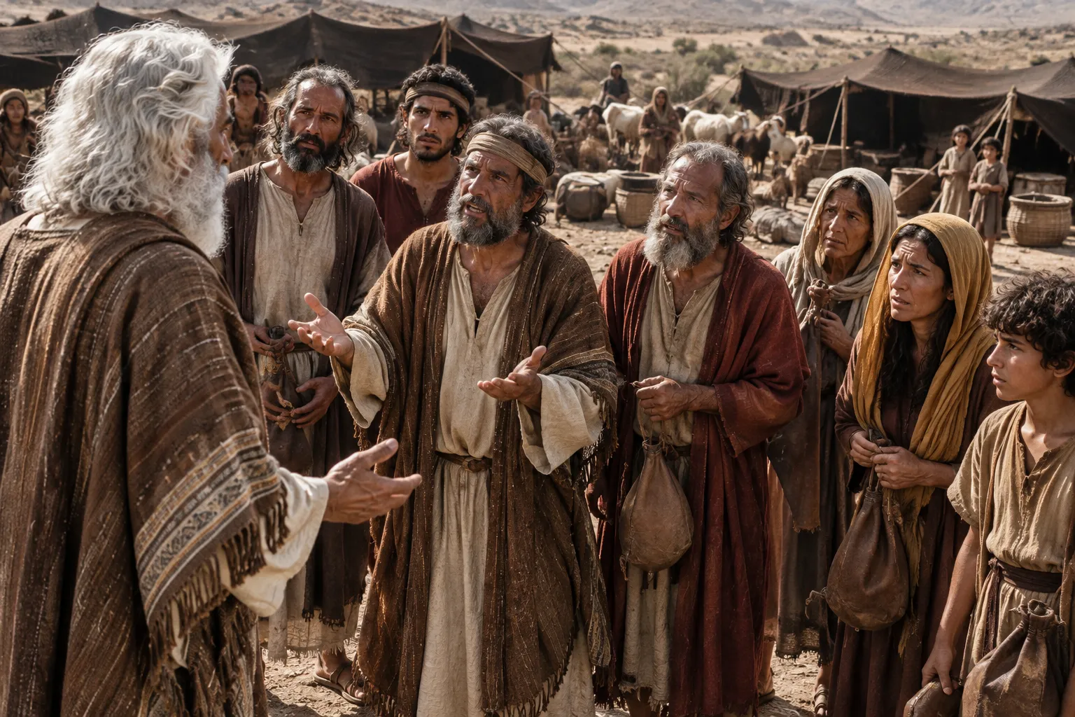 The People Demand Water (Exodus 17:2–3)
