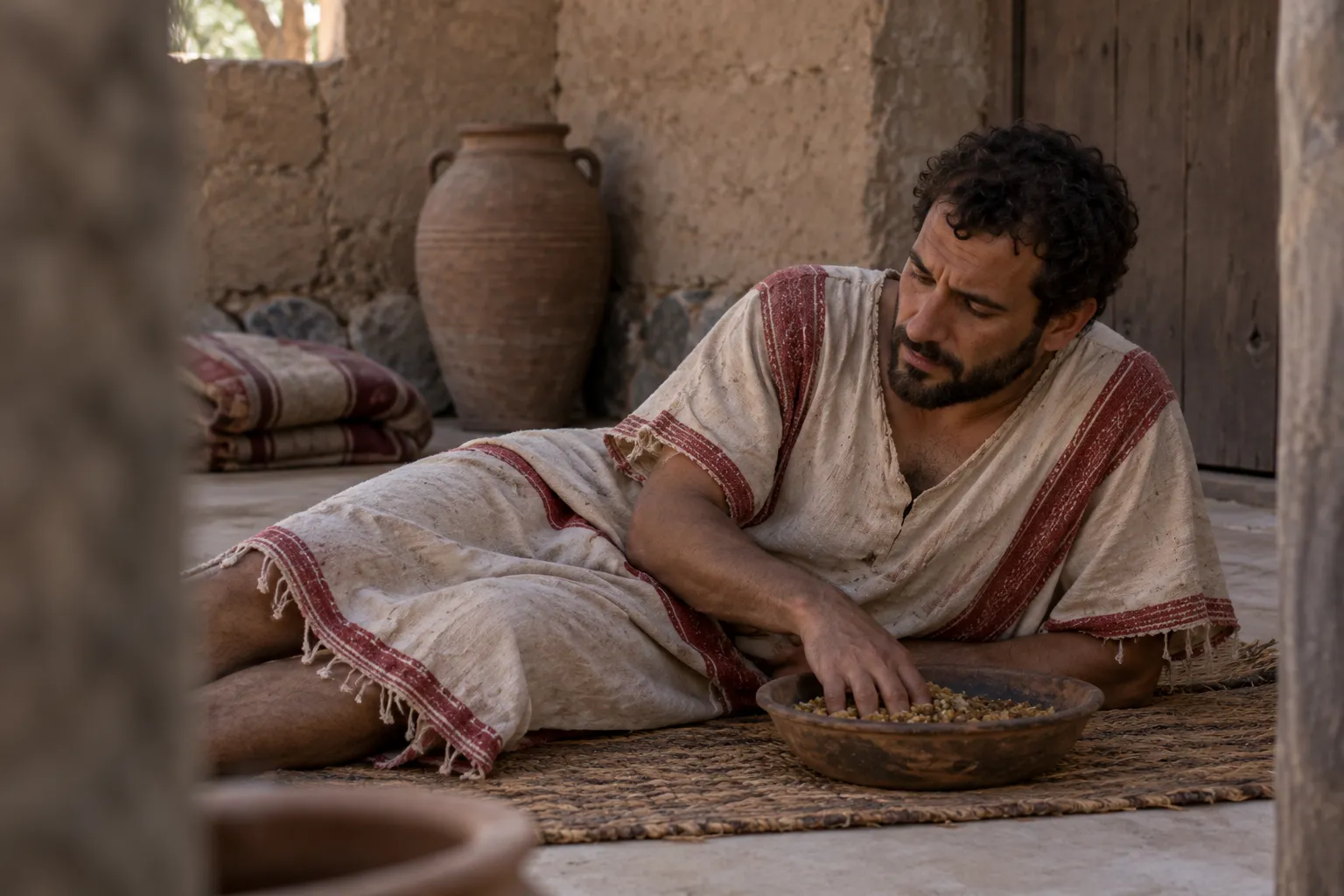 Too weary to lift his hand (Proverbs 26:15)