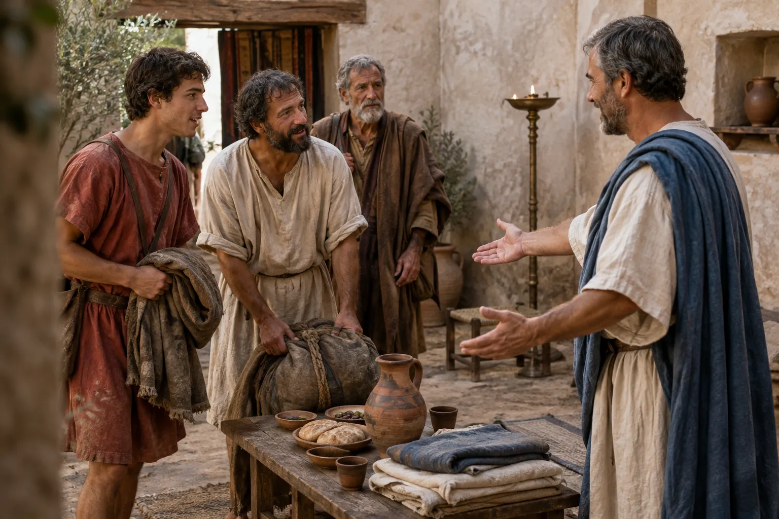 Gaius welcomes traveling brothers (3 John 1:5–6)