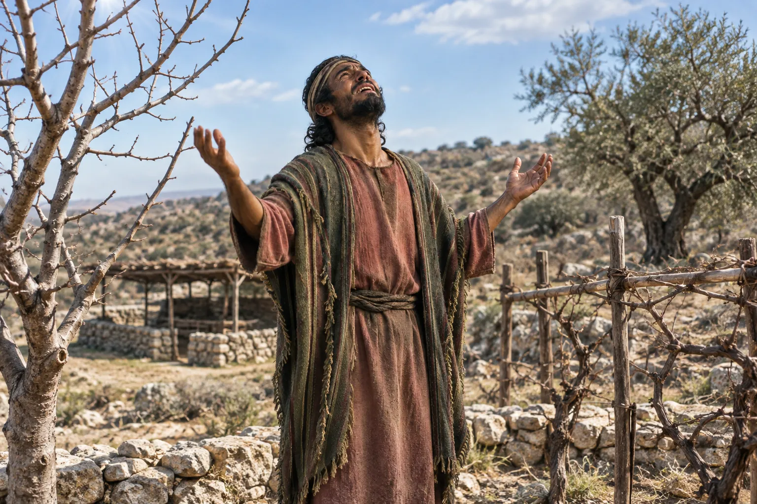 Joy when the fields fail (Habakkuk 3:17–19)