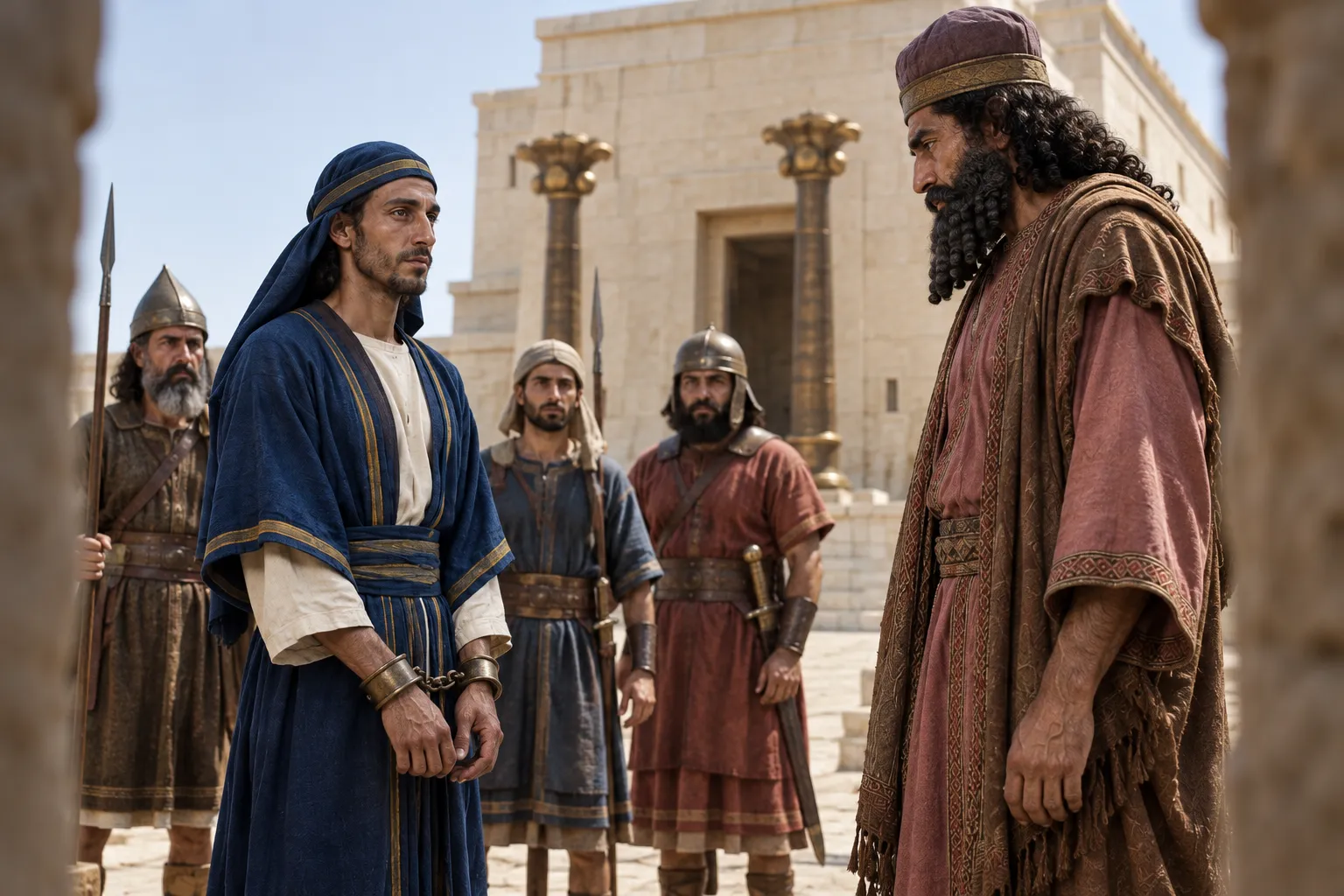 Jehoiakim bound (2 Chronicles 36:5–7)