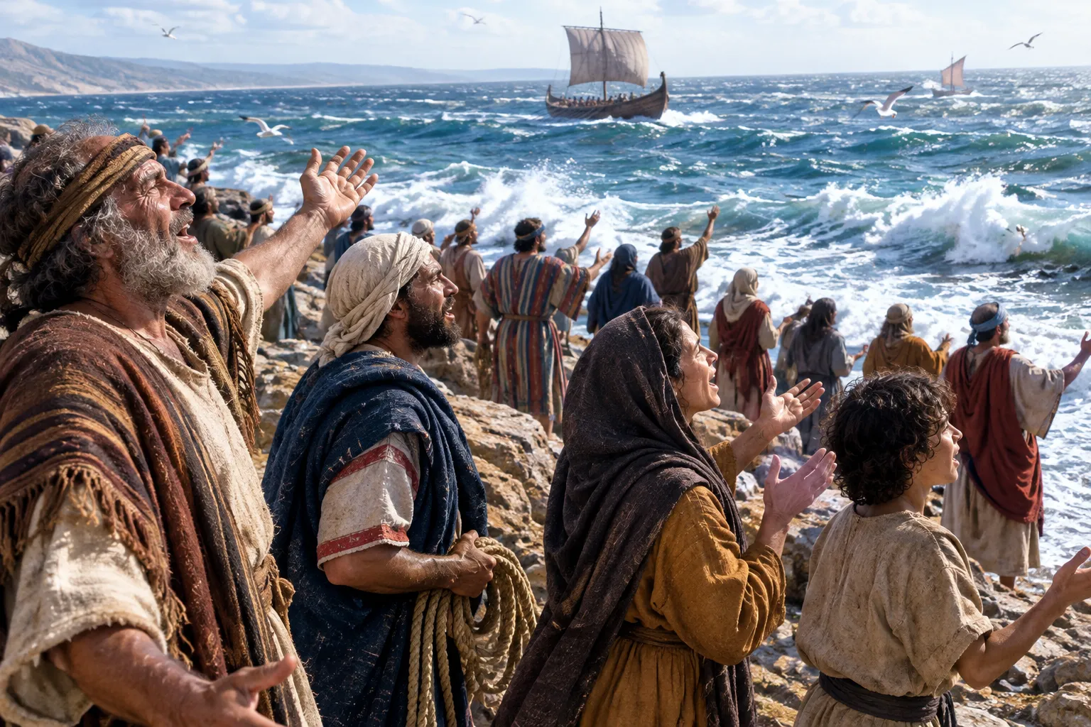 The sea and the world resound (Psalms 98:7)
