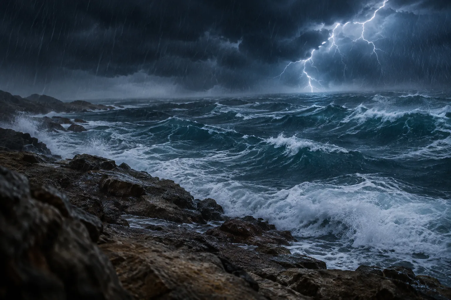 An Untraceable Path Through the Sea (Psalms 77:16–19)