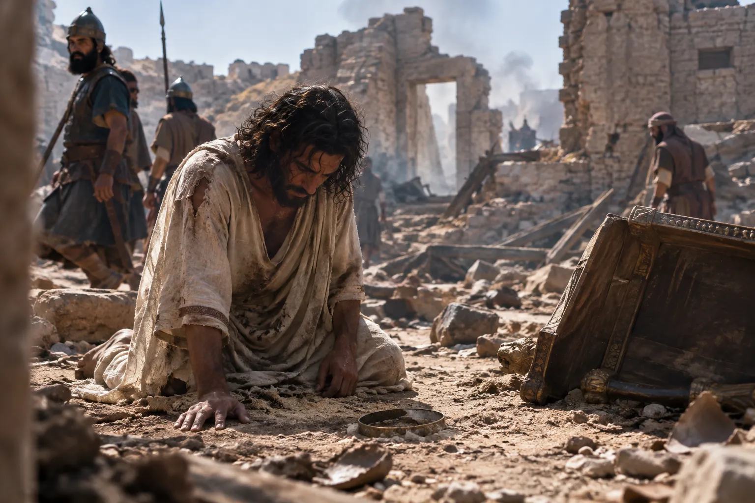 The crown cast into dust (Psalms 89:38–45)
