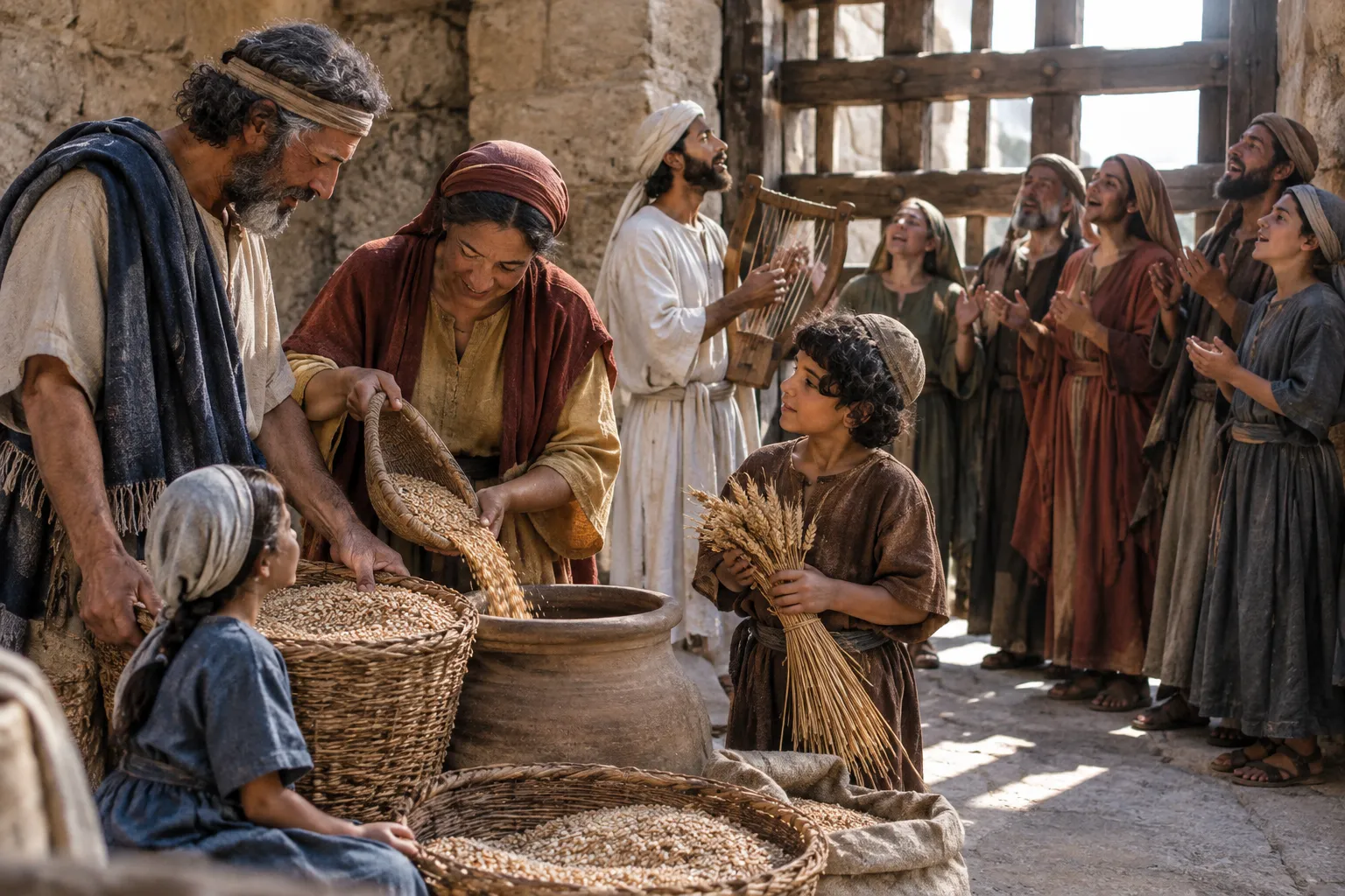 Peace, Strong Gates, and Finest Wheat (Psalms 147:12–14)