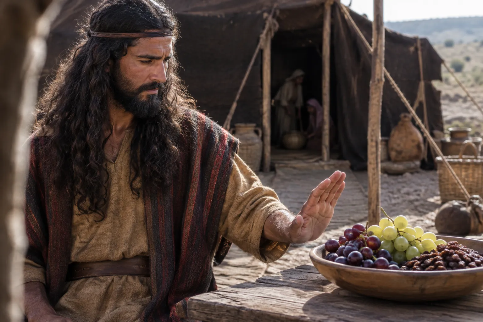 A Nazirite Keeps His Vow (Numbers 6:2–8)