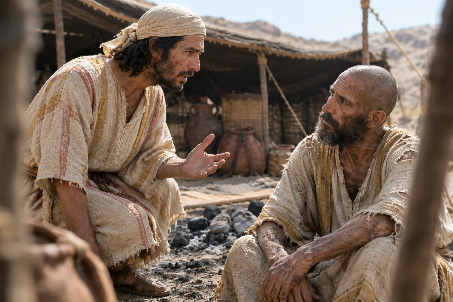 Eliphaz Ventures a Word (Job 4:1–6)