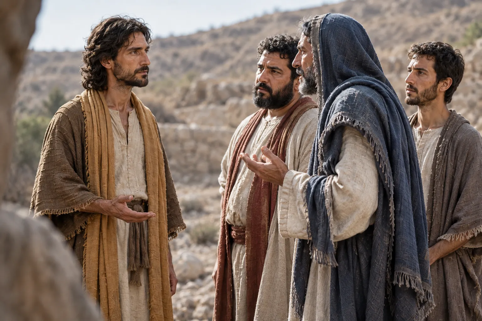The Pharisees Test Jesus About Divorce (Matthew 19:3–9)