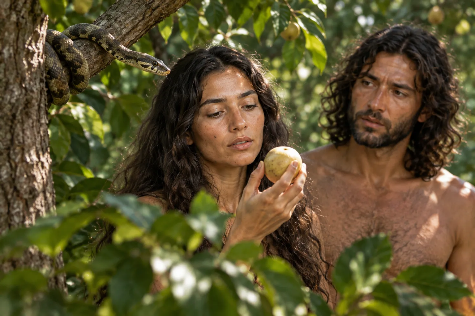 The fruit is taken (Genesis 3:1–6)