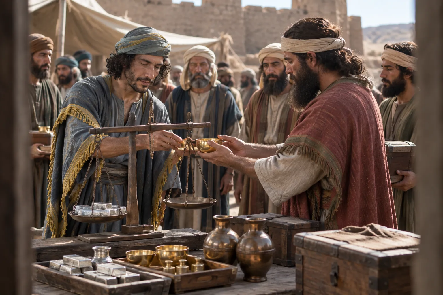 The Offerings Entrusted for the Journey (Ezra 8:24–30)