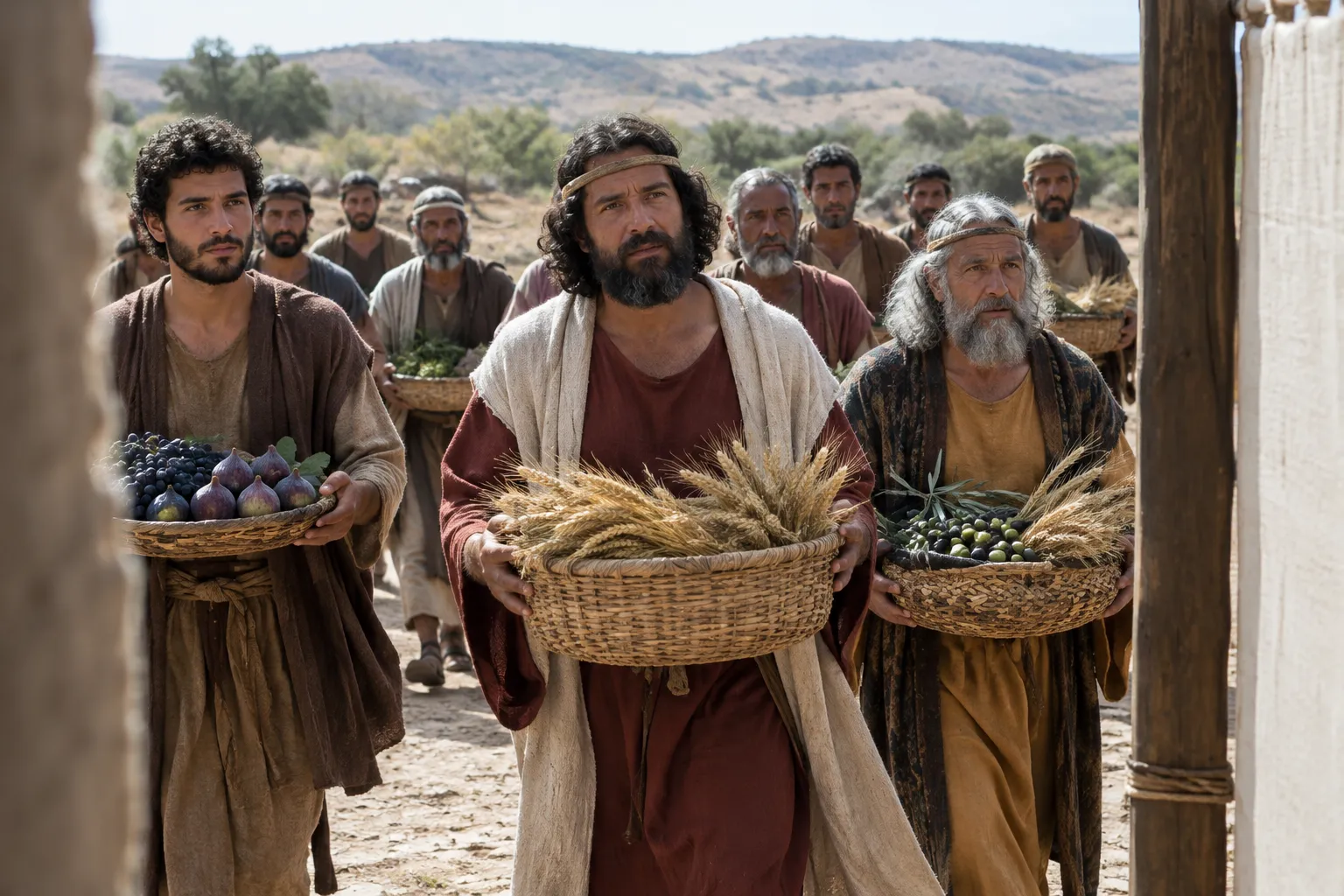 Firstfruits at the Feast of Harvest (Exodus 23:16–17)