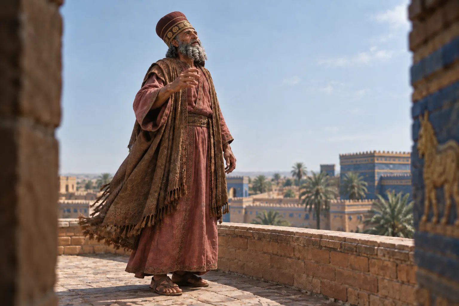 The sentence interrupts the king (Daniel 4:29–32)
