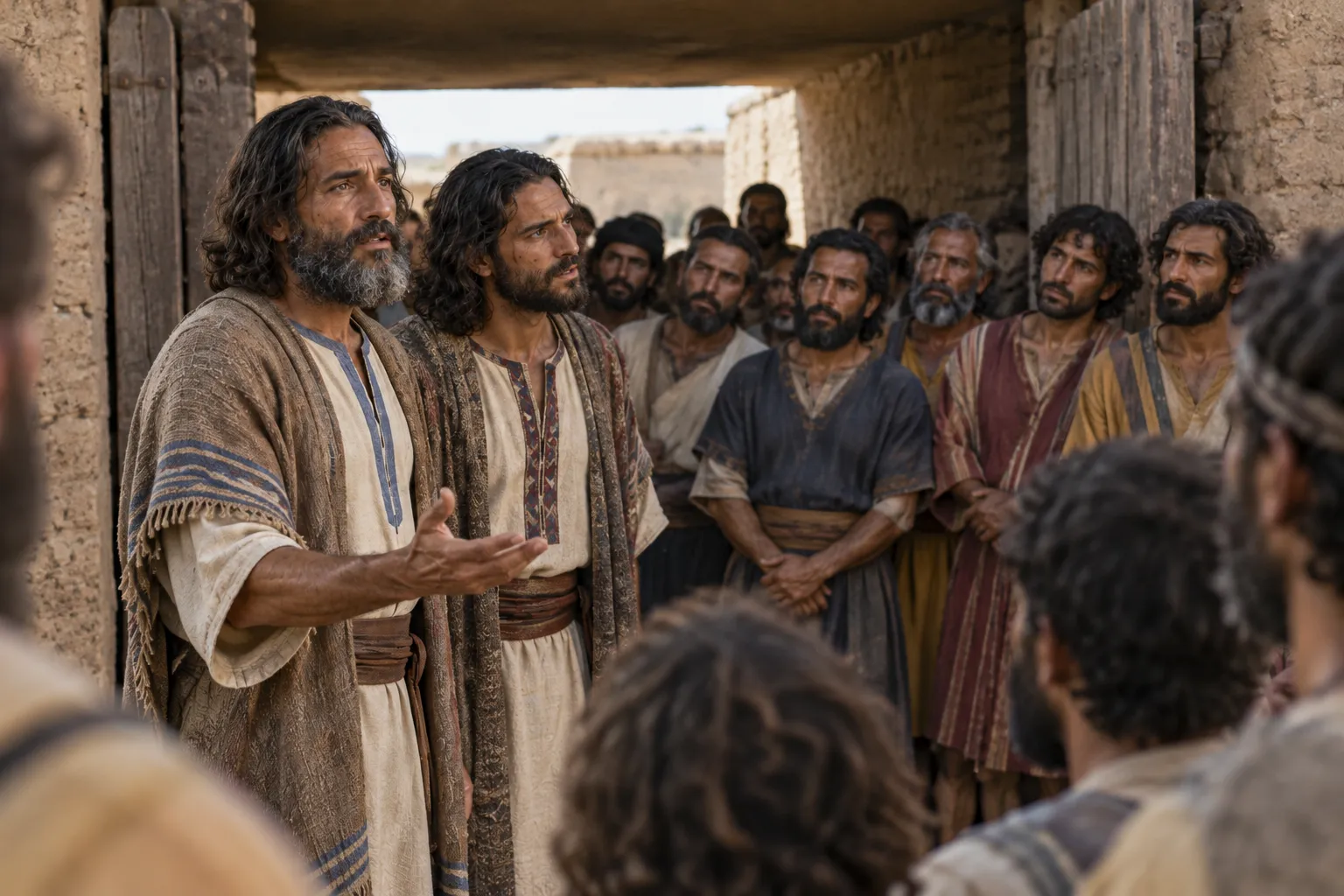Proposal at the Gate (Genesis 34:20)