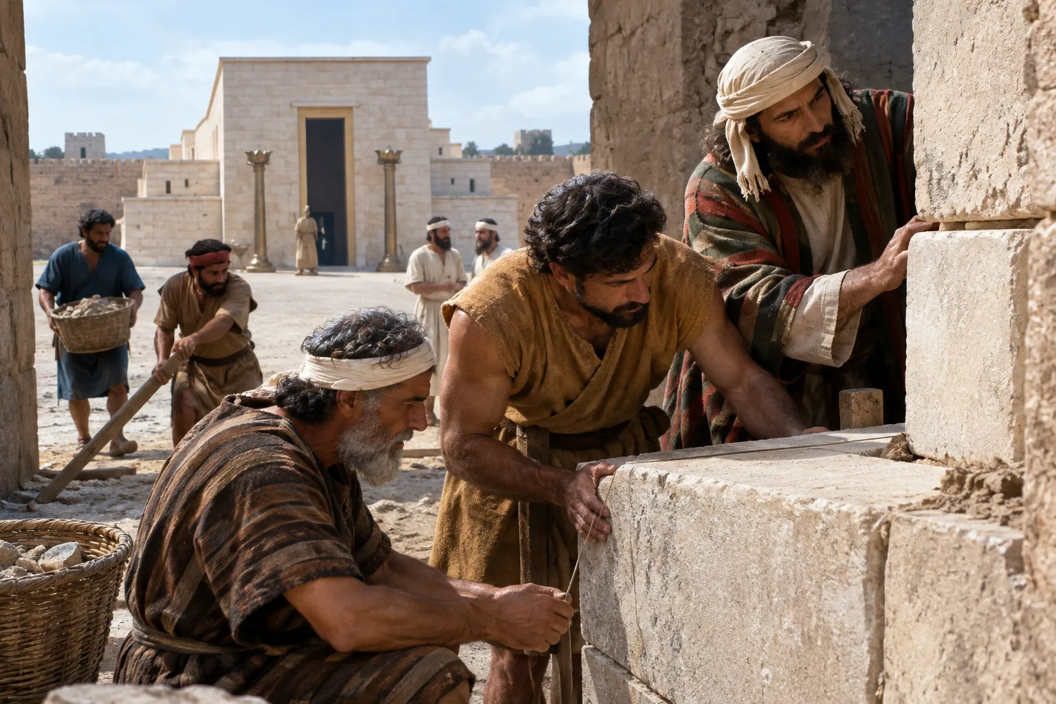 The Upper Gate Rebuilt (2 Kings 15:35)
