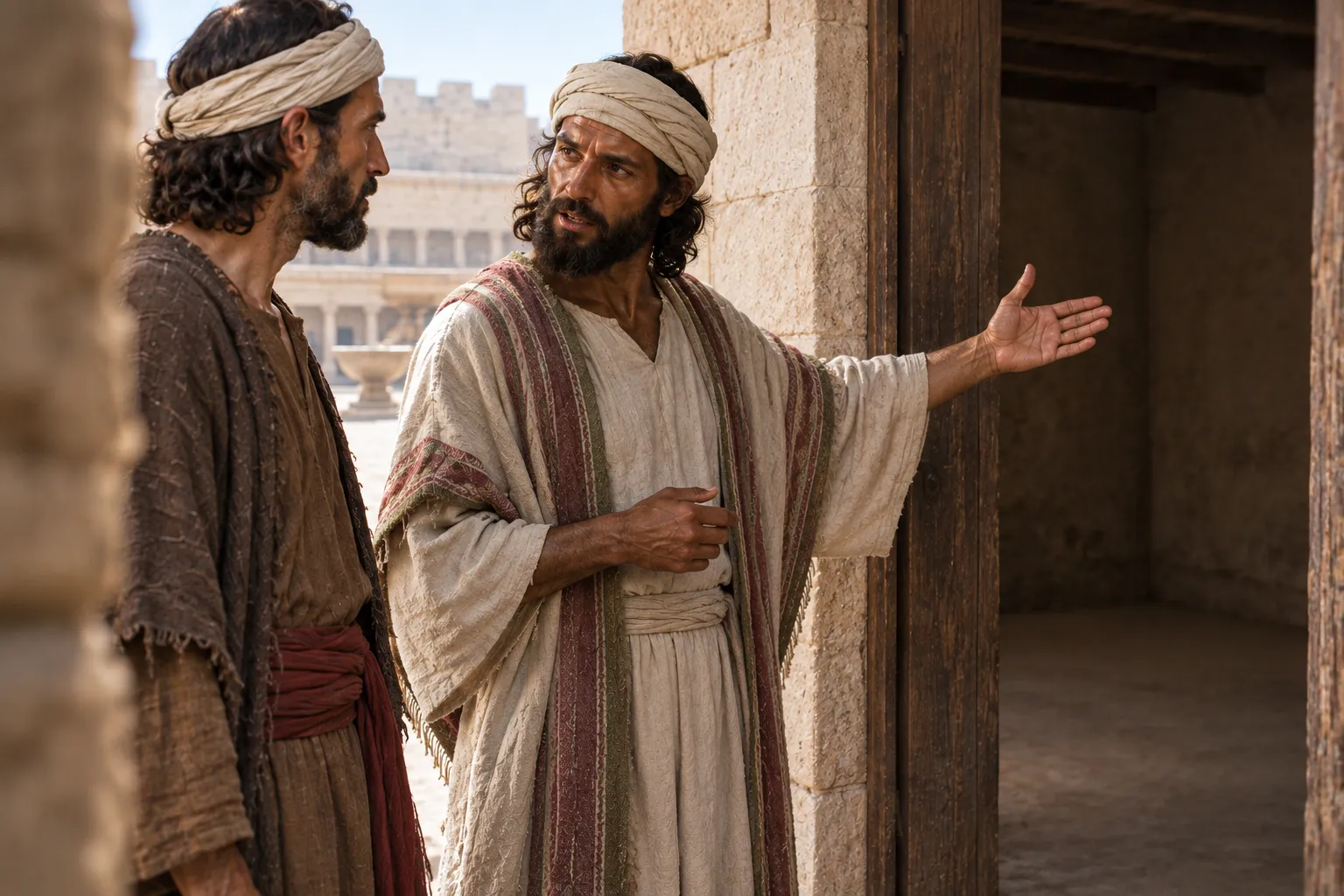 The purpose of the holy chambers (Ezekiel 42:13–14)