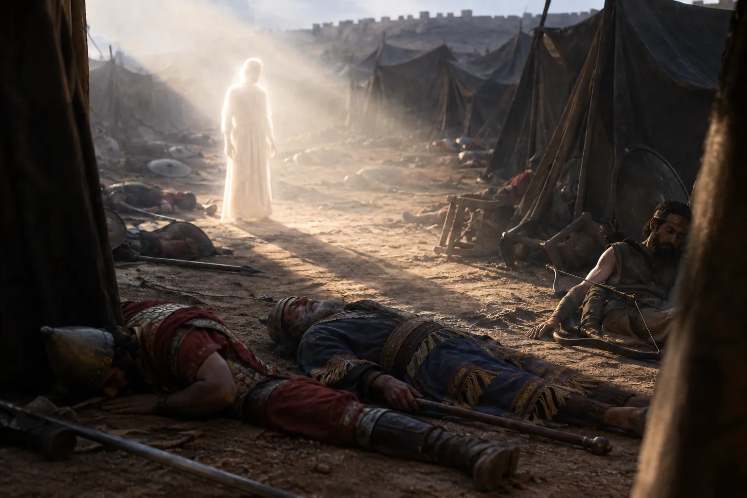 The Assyrian Camp Struck Down (2 Chronicles 32:21–22)