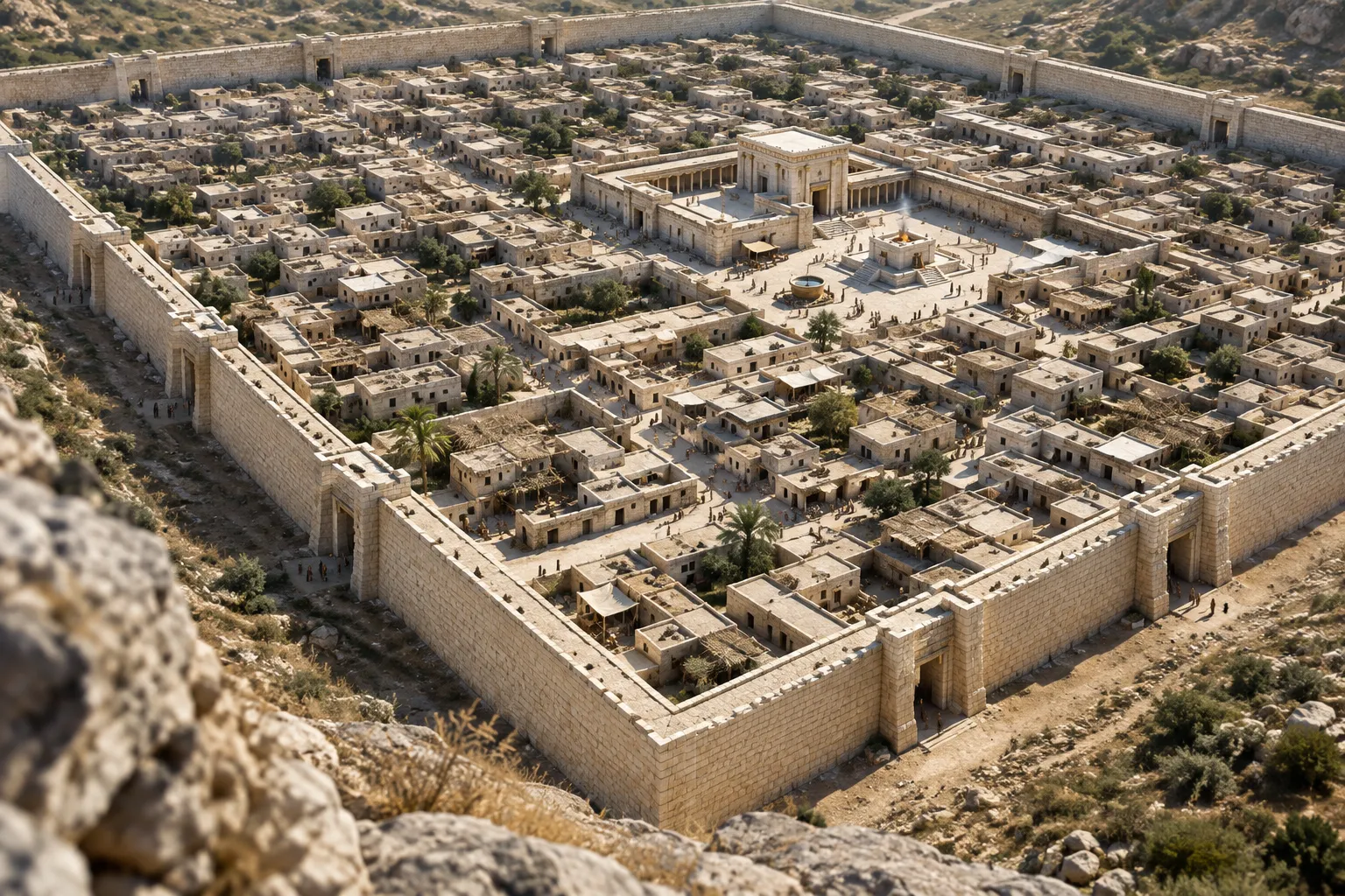 The City of Twelve Gates (Ezekiel 48:30–35)