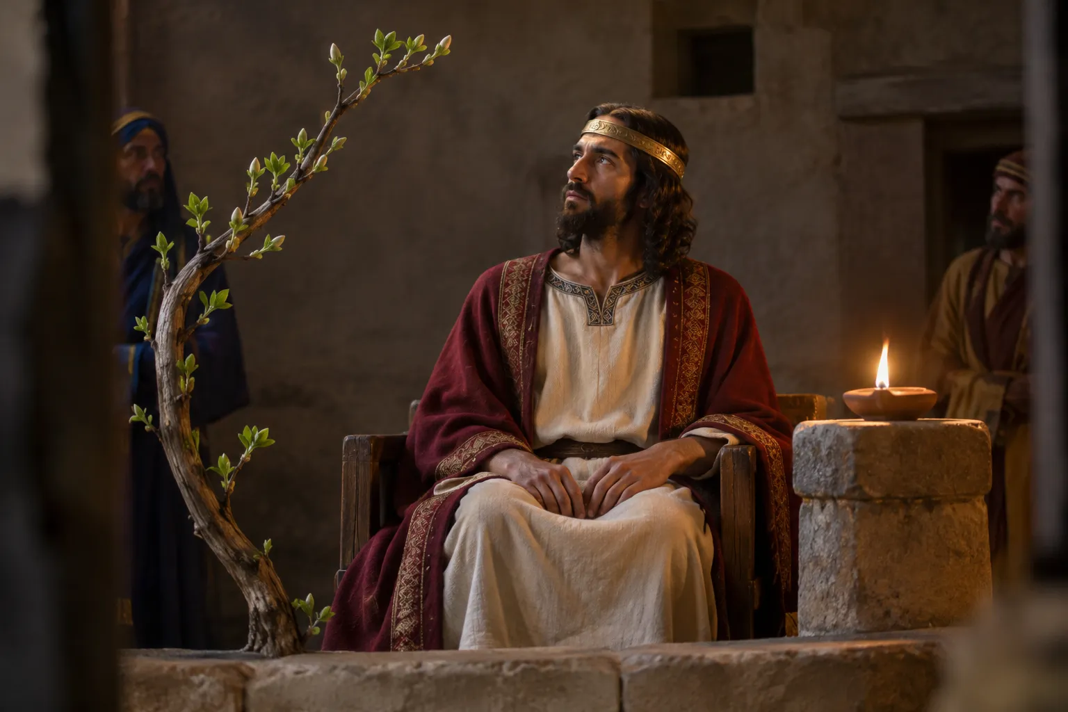 A Horn, a Lamp, and a Gleaming Diadem (Psalms 132:17–18)