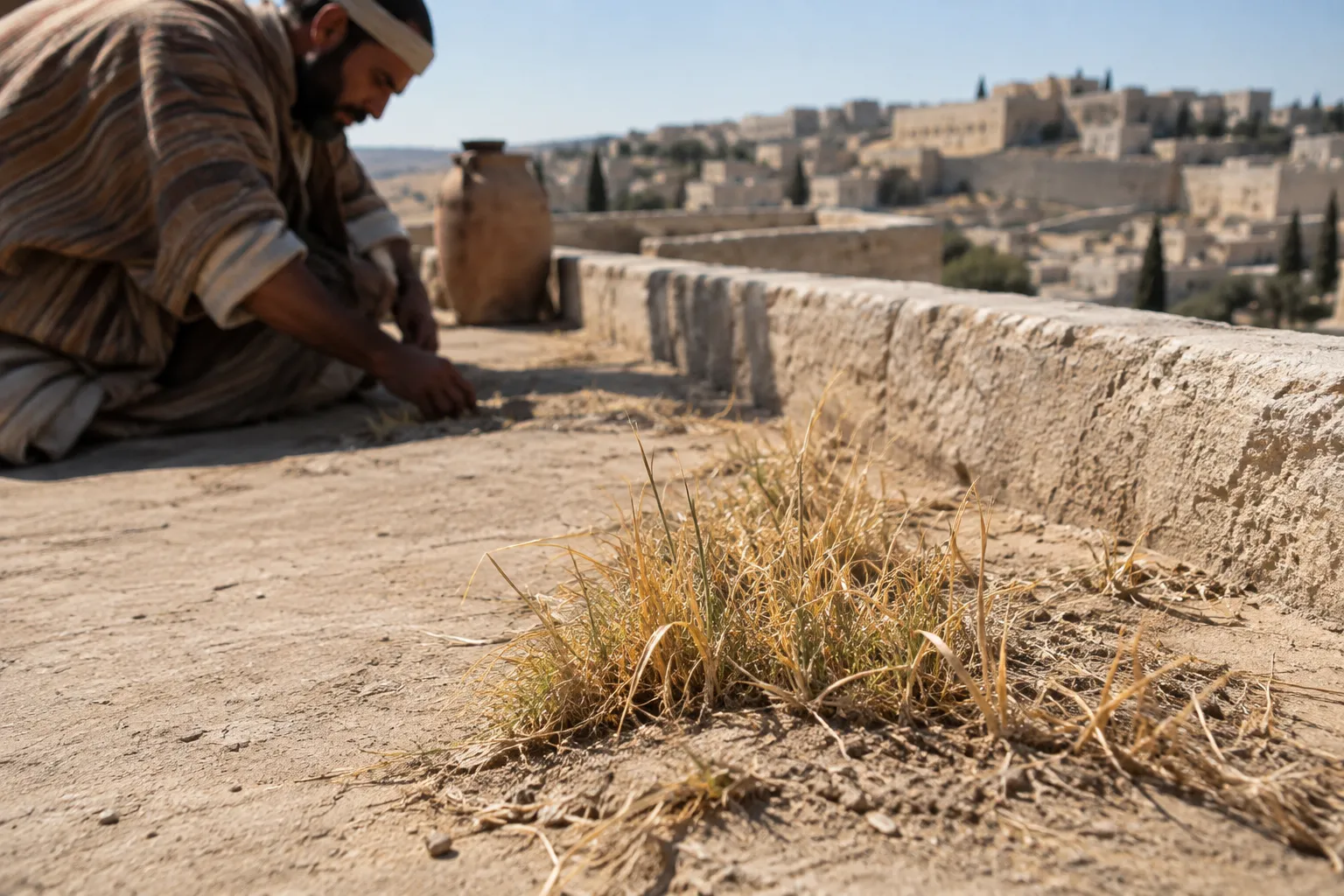 Grass That Withers on the Roof (Psalms 129:5–6)