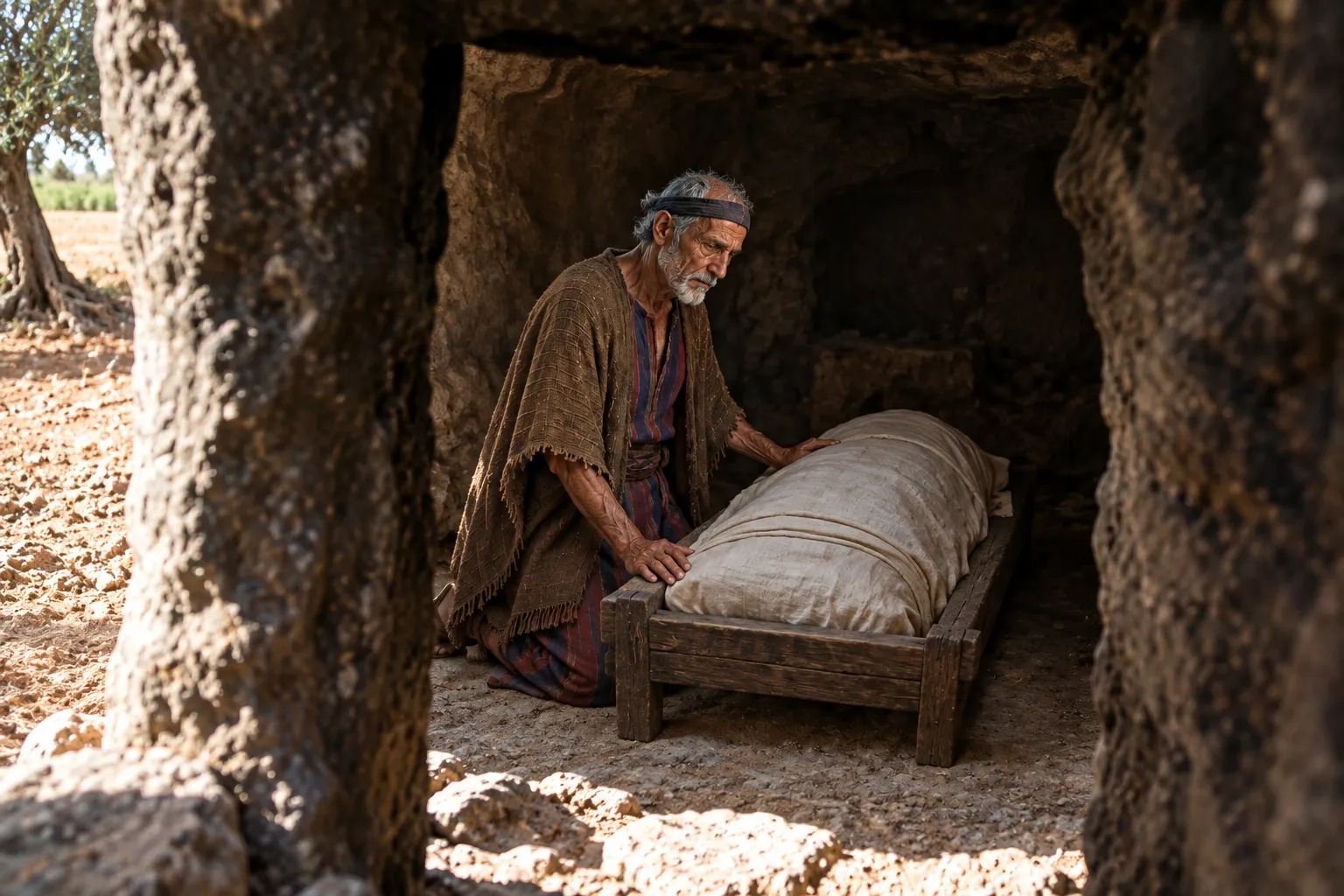 Sarah Buried in the Cave of Machpelah (Genesis 23:19–20)