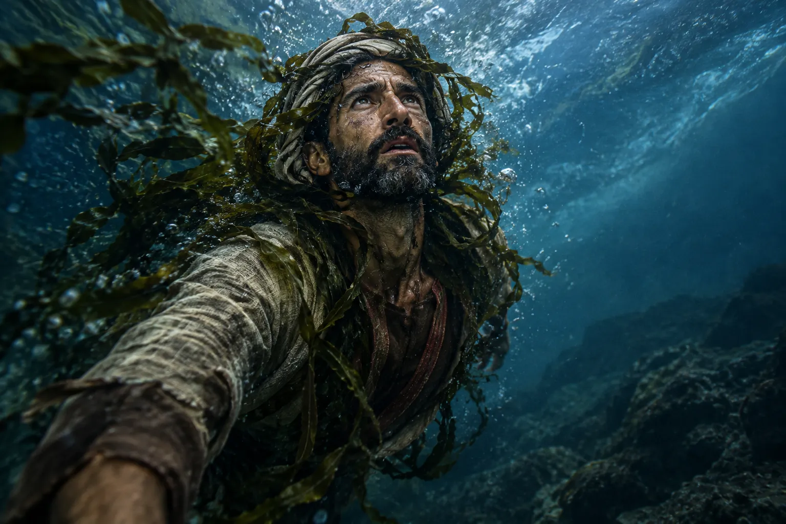 Jonah Recalls the Deep (Jonah 2:3–6)